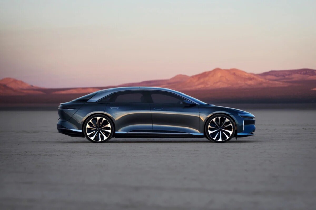 Lucid Air - külső dizájn