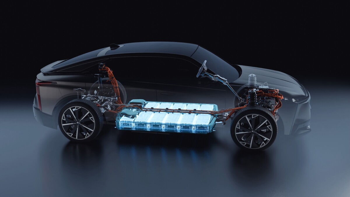 DS N°8 akkumulátor-platform