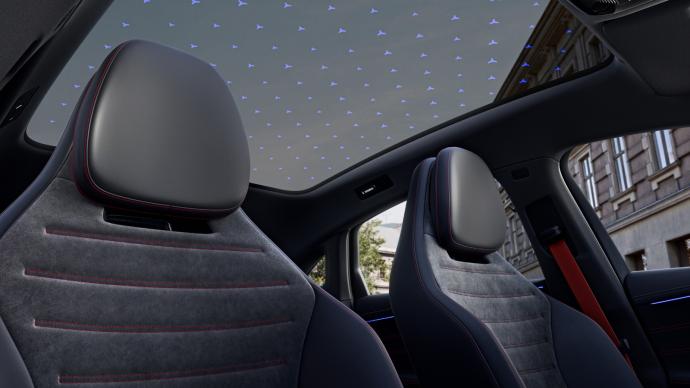 Intérieur de la nouvelle Mercedes Classe C électrique (2026)