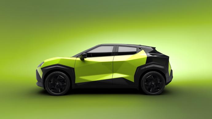 Nouveau Nissan Juke électrique (2027) profil