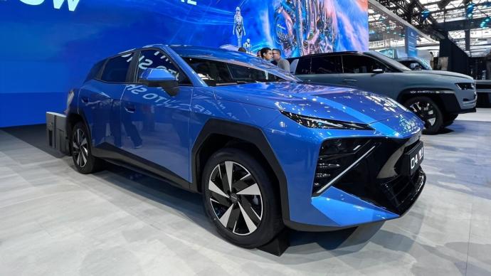 Le nouveau Omoda 4 sur le stand Chery au salon de Pékin 2026